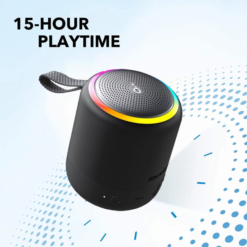 Mini 3 Pro Portable Speaker with 15-Hour Playtime and IPX7 Waterproof Rating