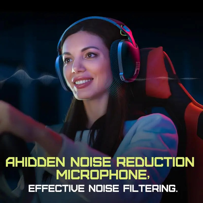 Wireless Gaming Headset, 25H Battery