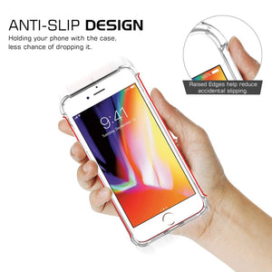 Clear Silicone Shockproof iPhone Case