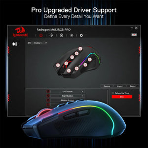 Redragon M612 PRO RGB Gaming Mouse