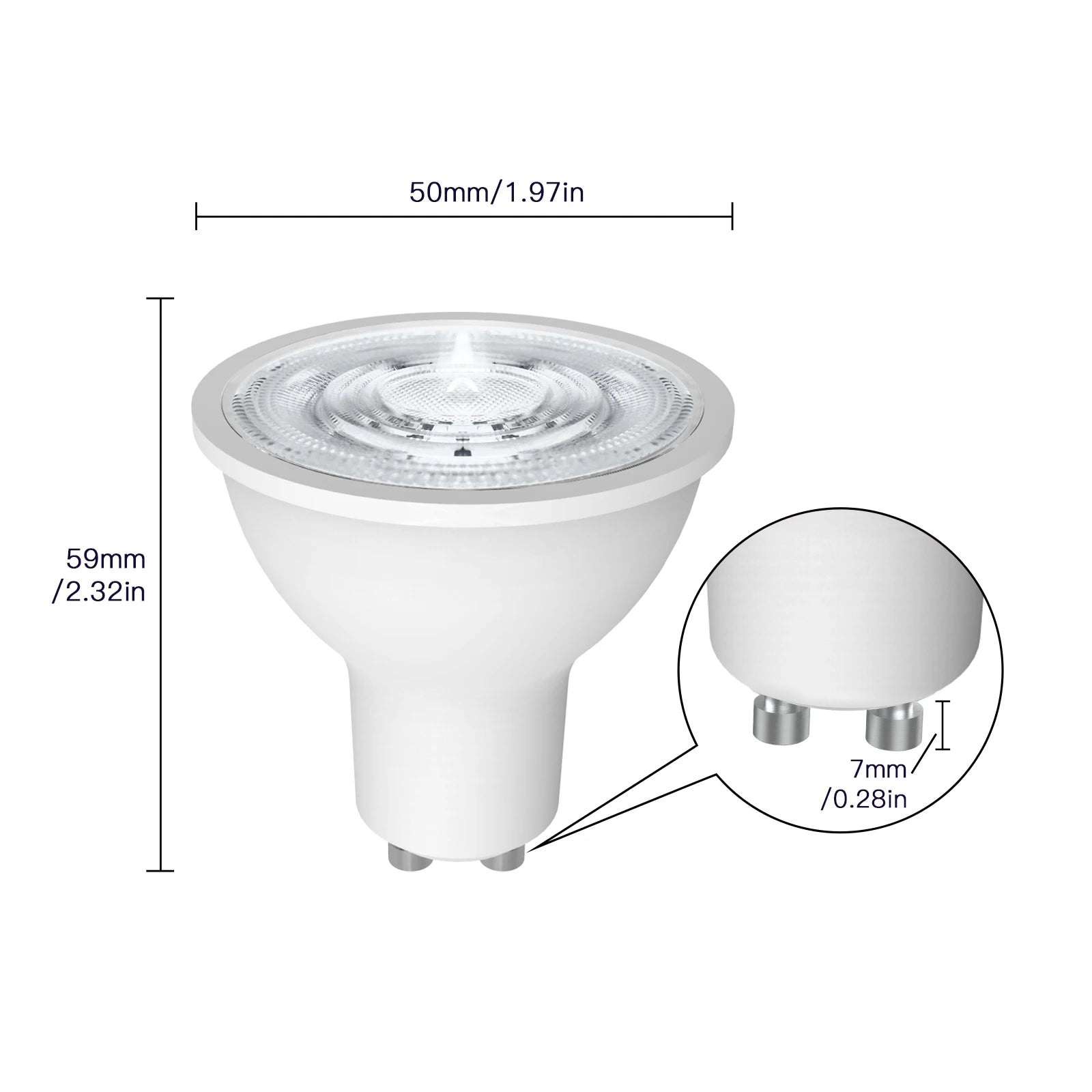 Tuya ZigBee GU10 Smart LED Bulbs