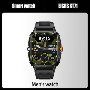 EIGIIS Military Smart Watch with Bluetooth