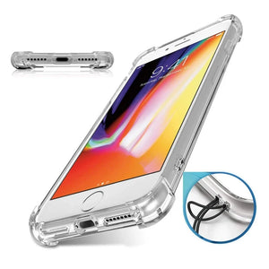 Clear Silicone Shockproof iPhone Case