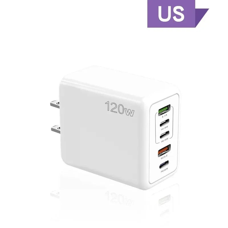 Lenovo 120W 5-Port USB Charger