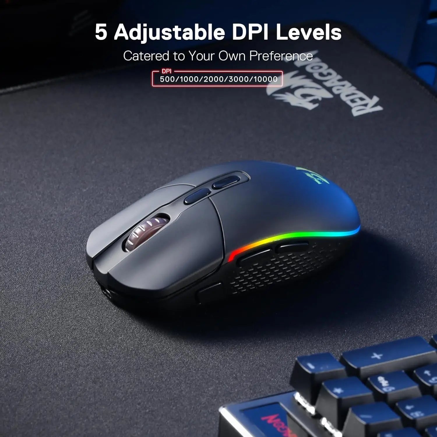 Redragon M719 Pro Wireless Gaming Mouse