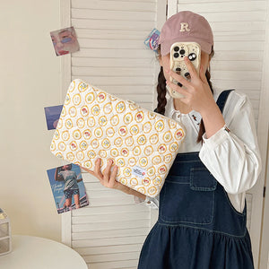 Flower Pattern Shockproof Laptop Sleeve