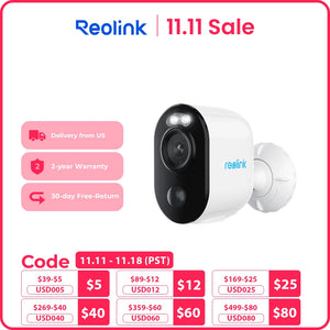 Reolink 3MP Solar Wireless Security Camera