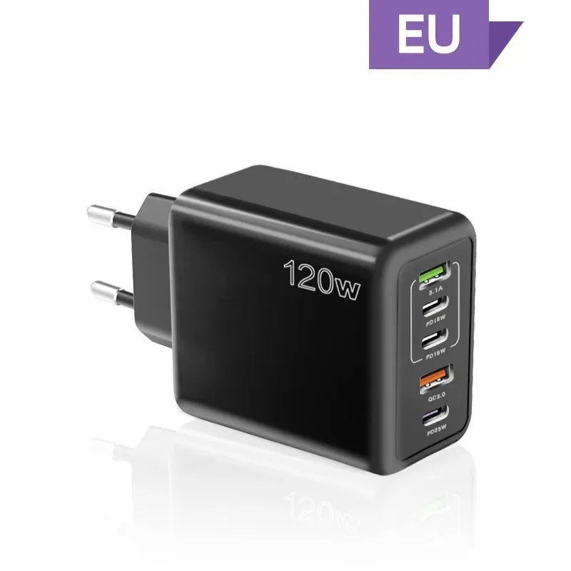 Lenovo 120W 5-Port USB Charger