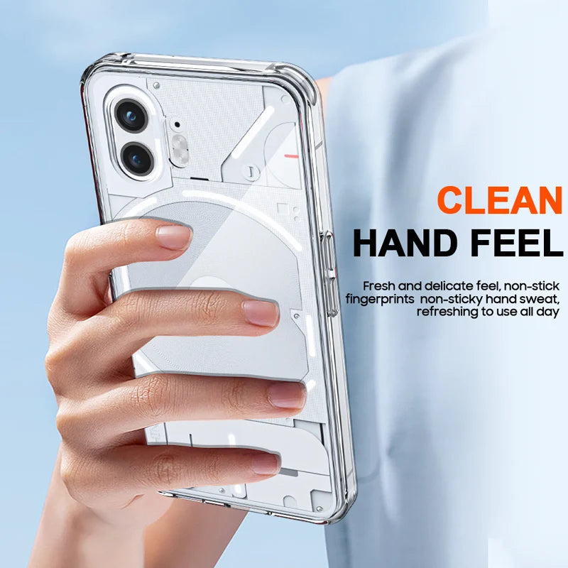 Clear Anti-Yellow Case for Nothing Phone 2