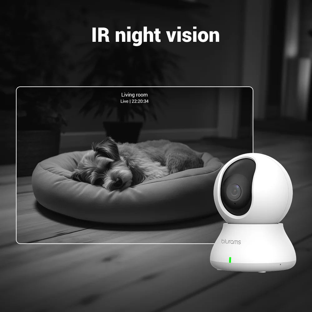 Blurams 2K Indoor 360° WiFi Camera