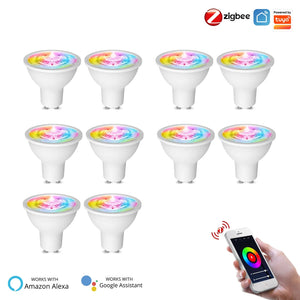 Tuya ZigBee GU10 Smart LED Bulbs