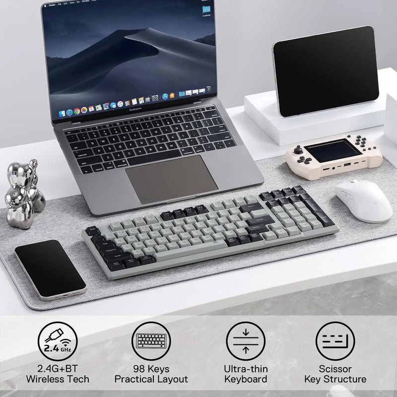 Redragon BK7114 Wireless Slim Keyboard