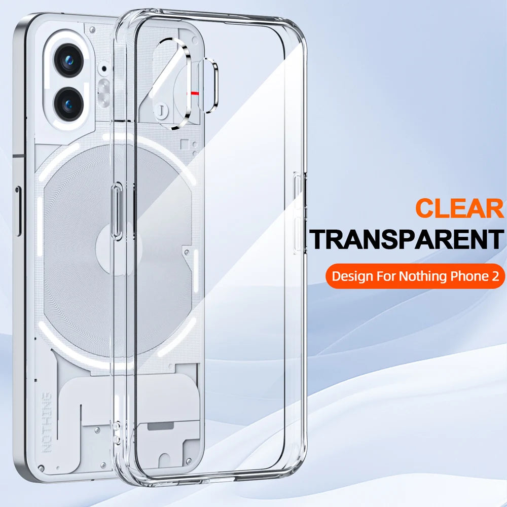 Clear Anti-Yellow Case for Nothing Phone 2