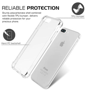 Clear Silicone Shockproof iPhone Case