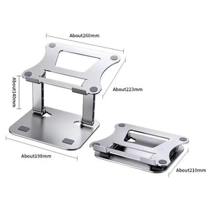 Adjustable Aluminum Tablet & Laptop Stand