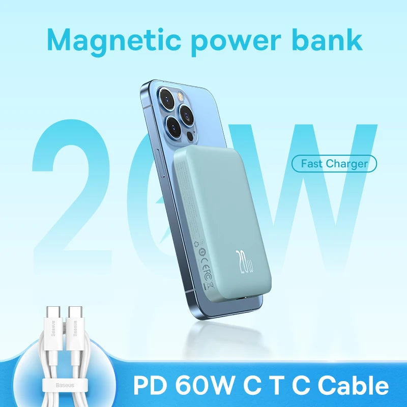 Baseus 20W Magnetic 6000mAh Power Bank