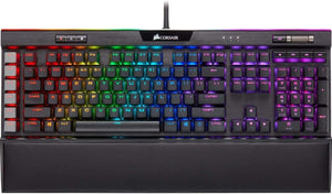 K95 RGB Platinum XT Mechanical USB Gaming Keyboard, Backlit RGB LED, Cherry MX RGB Brown, Black