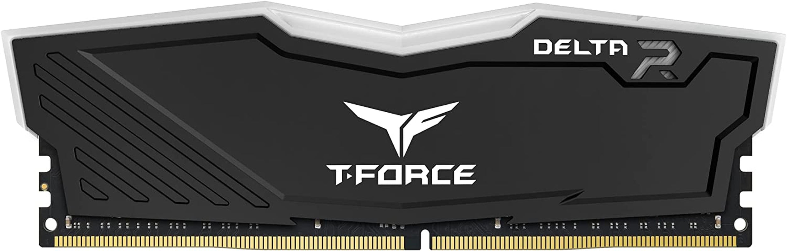 T-Force Delta RGB DDR4 64GB (2X32Gb) 3600Mhz (PC4-28800) CL18 台式机游戏内存模块 Ram 黑色 - TF3D464G3600HC18JDC01